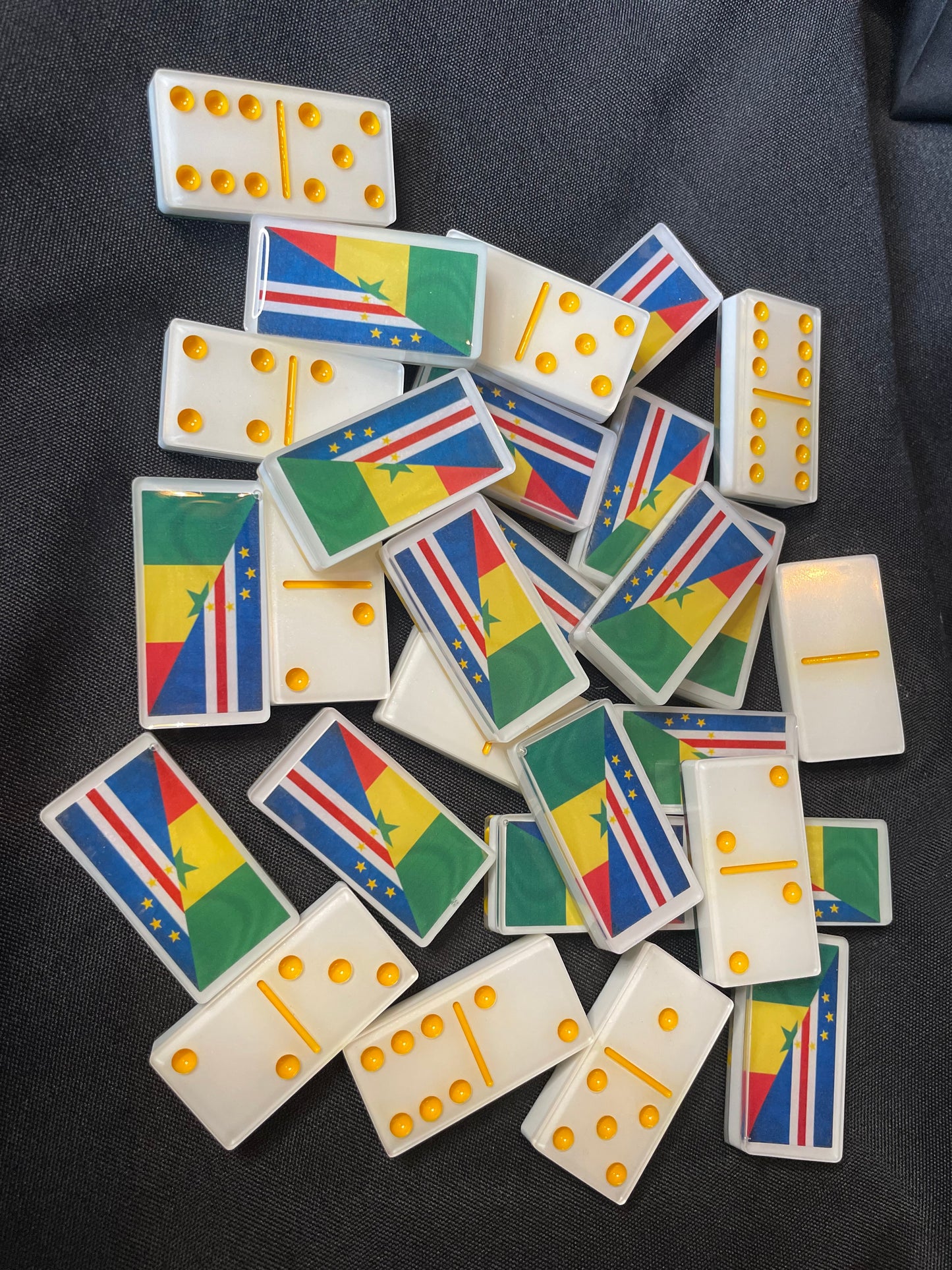 Custom Flag Dominoes