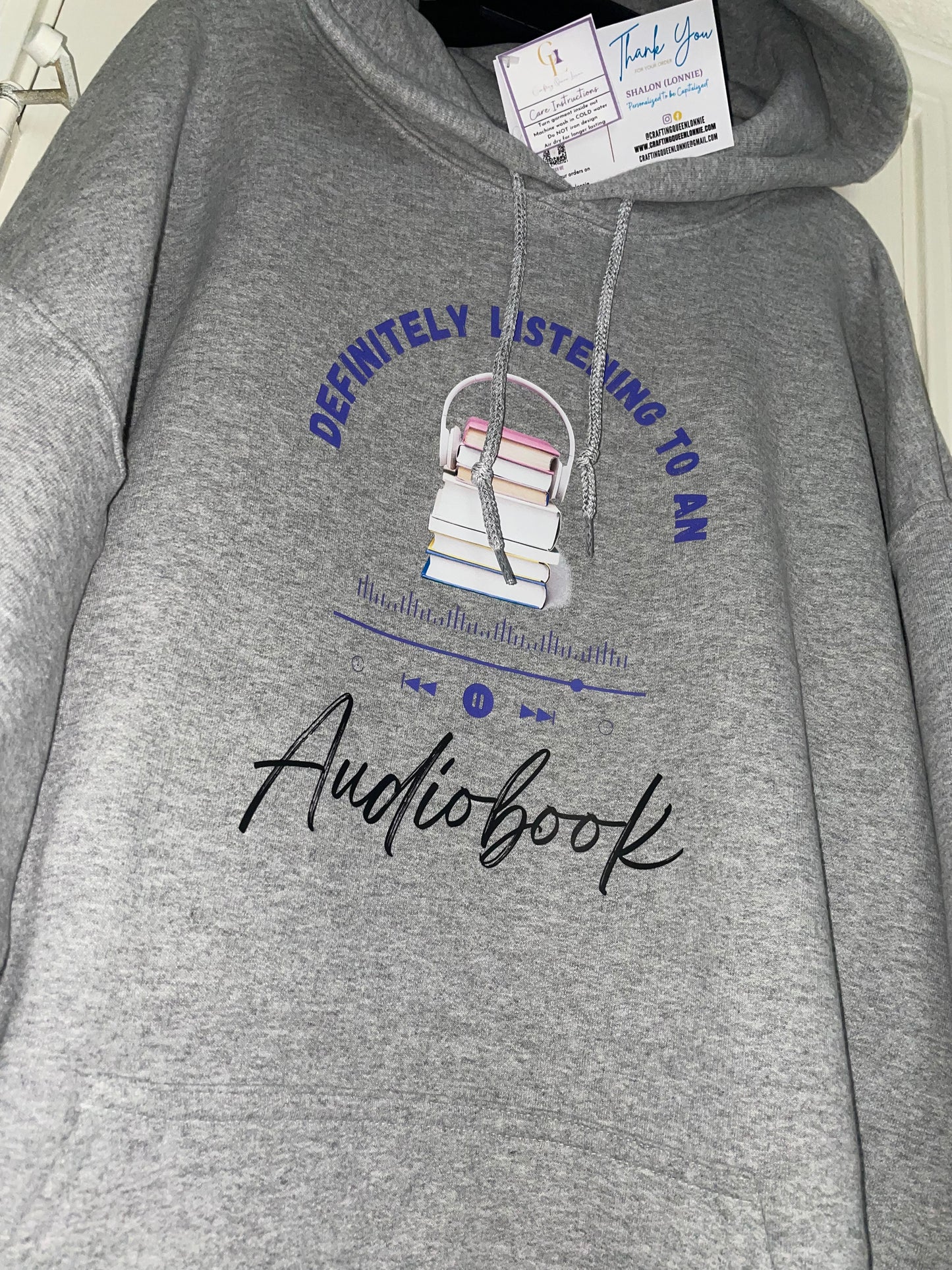 Audiobook Hoodie