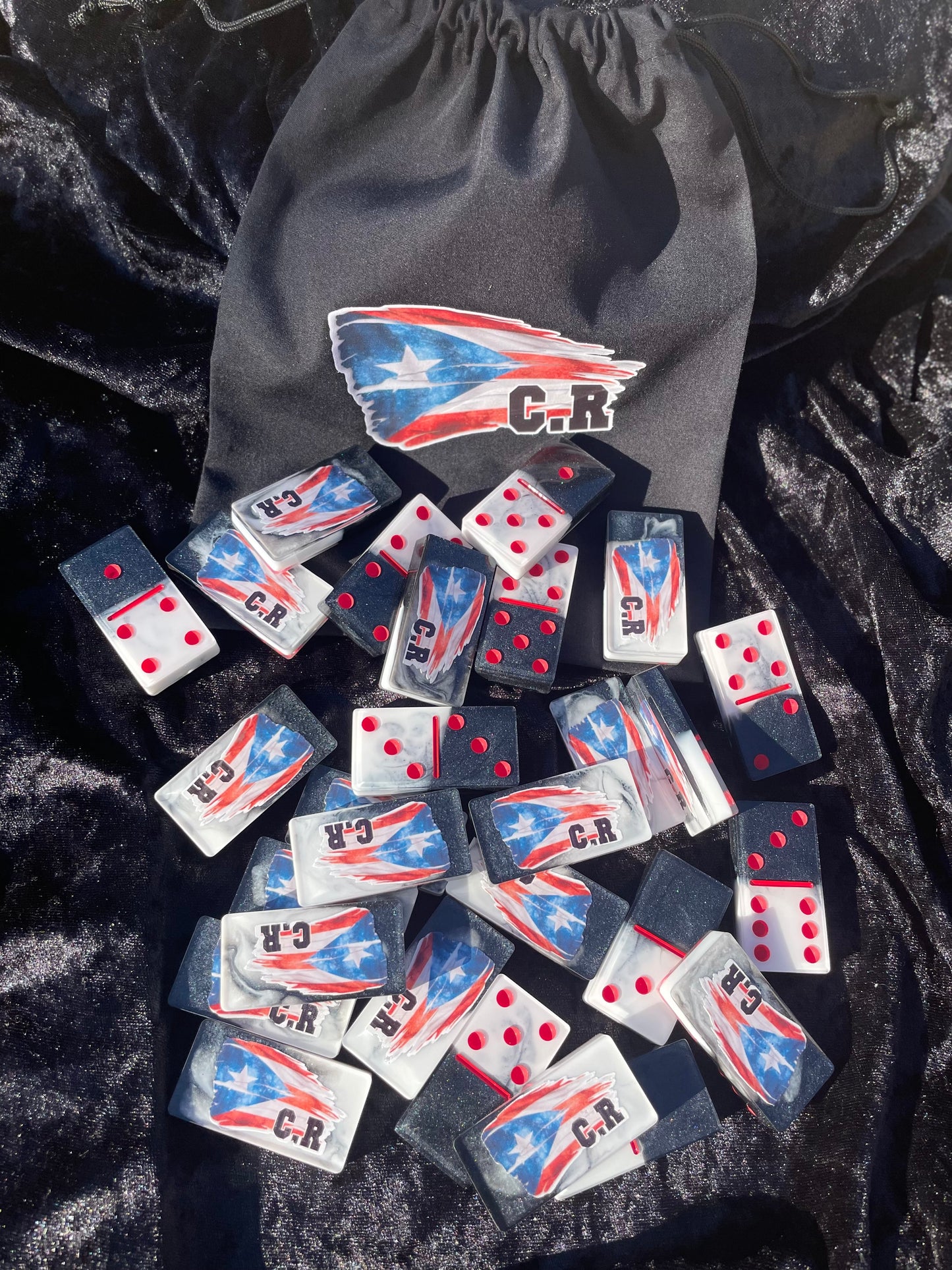 Custom Flag Dominoes