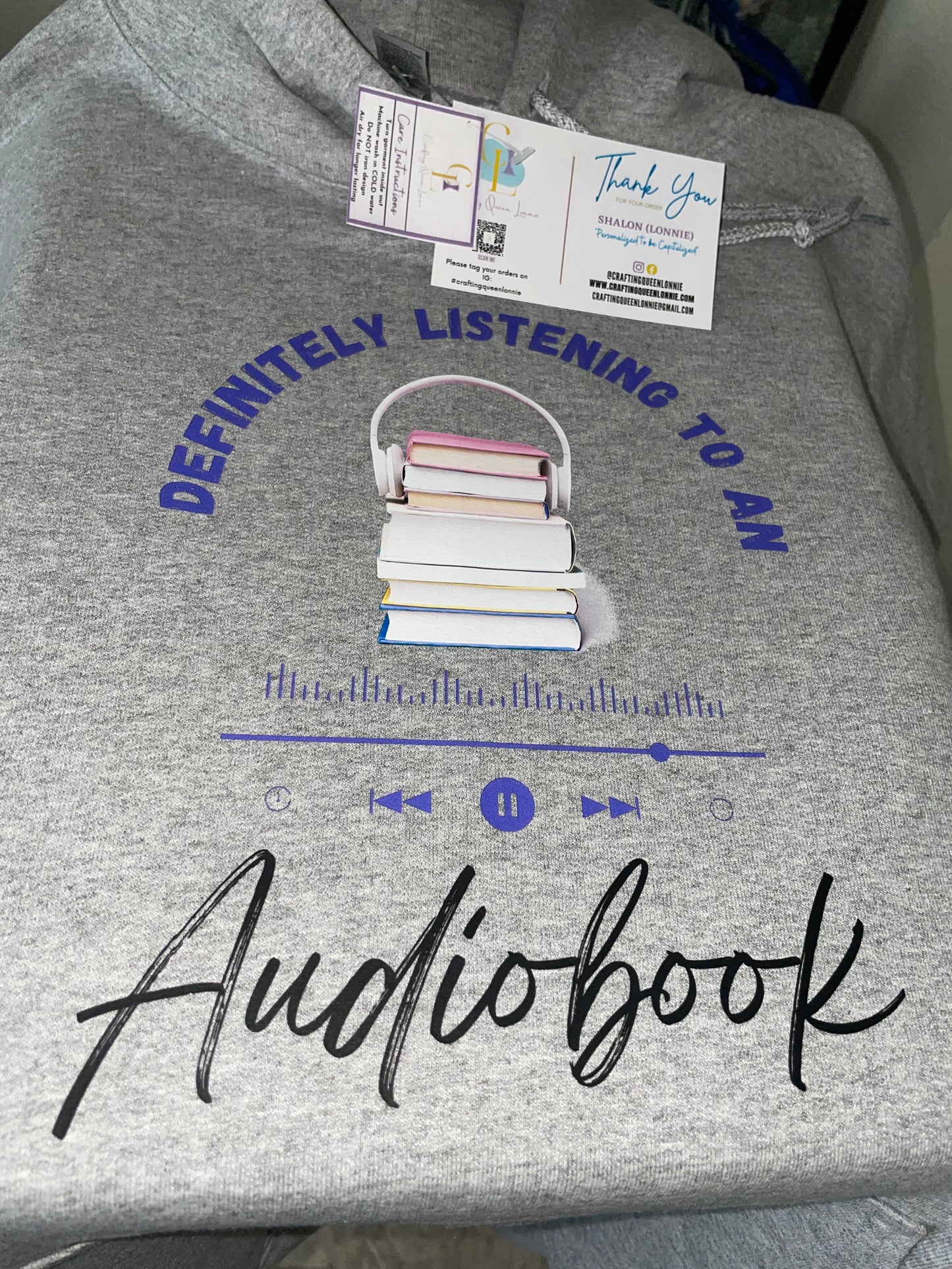 Audiobook Hoodie