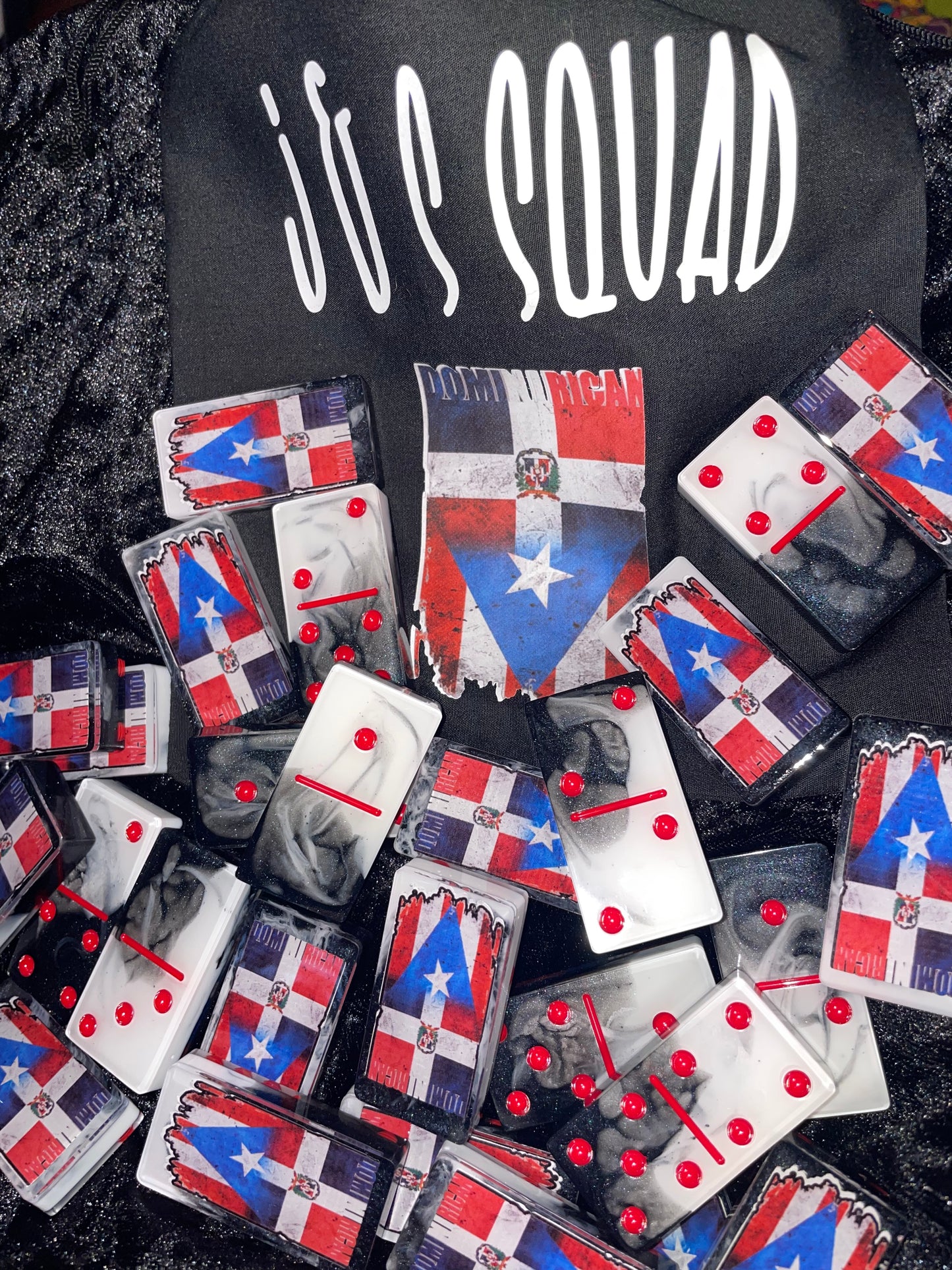 Custom Flag Dominoes