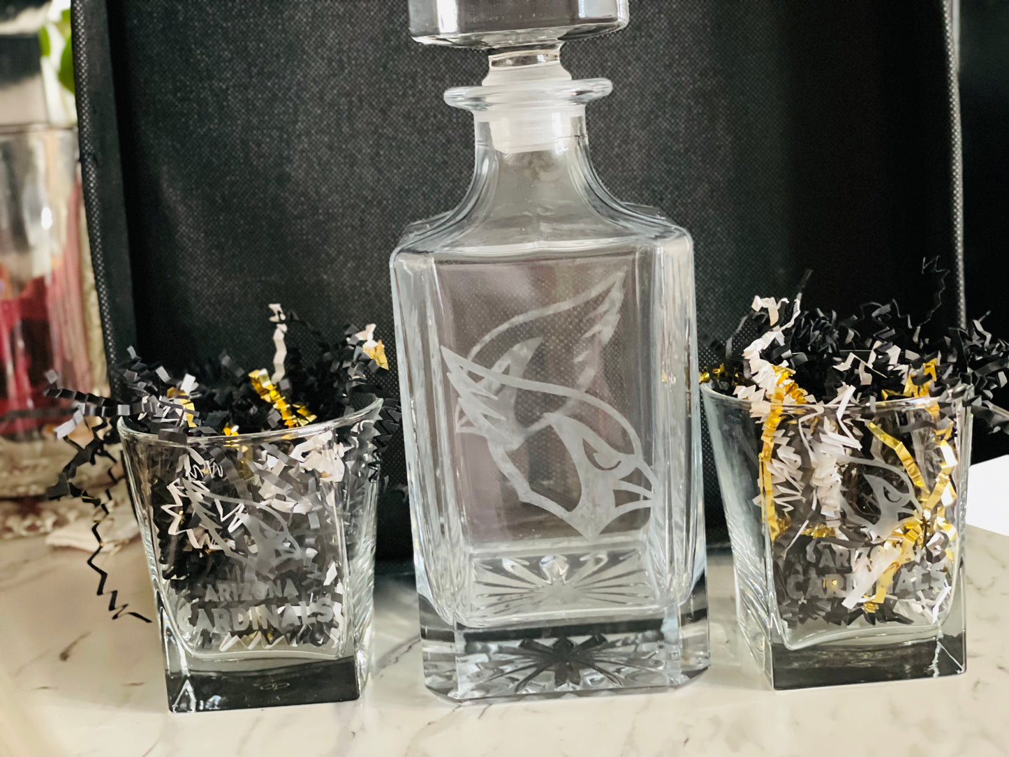 Custom Decanter Set