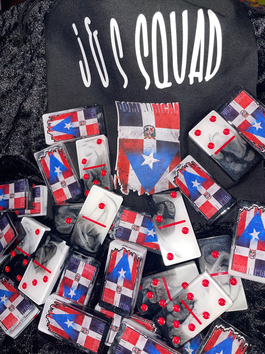 Custom Flag Dominoes