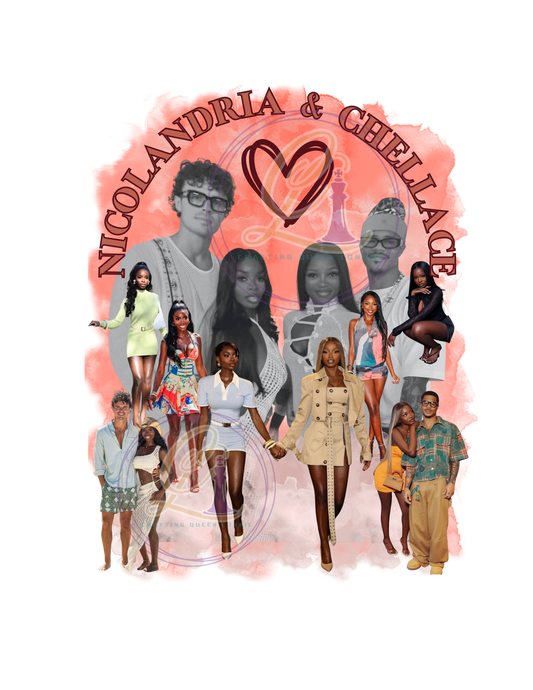 Pink-Peach- Nicolandria & Chellace Digital Download